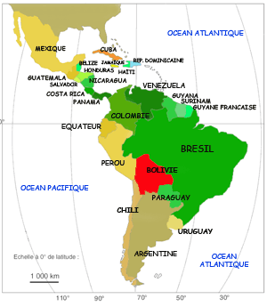 bolivie en Amérique