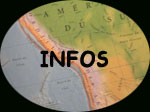 Calendario / Infos pais / Ayuda / Connecion