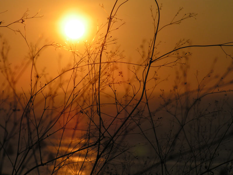 coucher de soleil