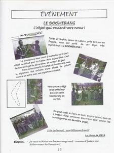 journal école pondichery