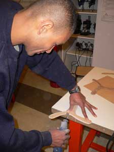 fabrication par Olivier