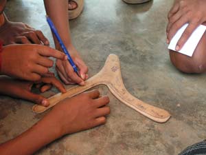 signature de boomerang